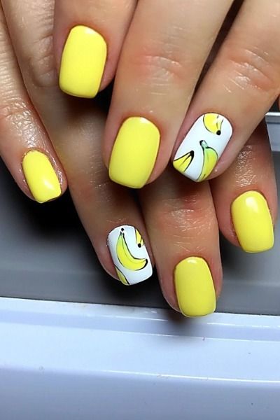 Banana Cream Nails