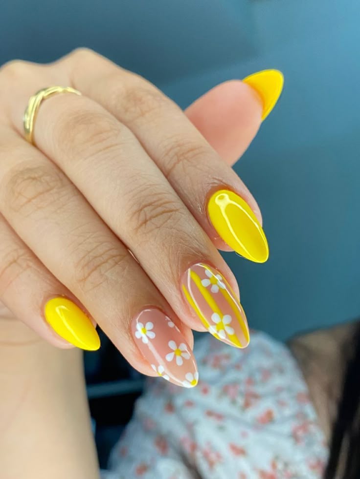 Yellow French Fade
