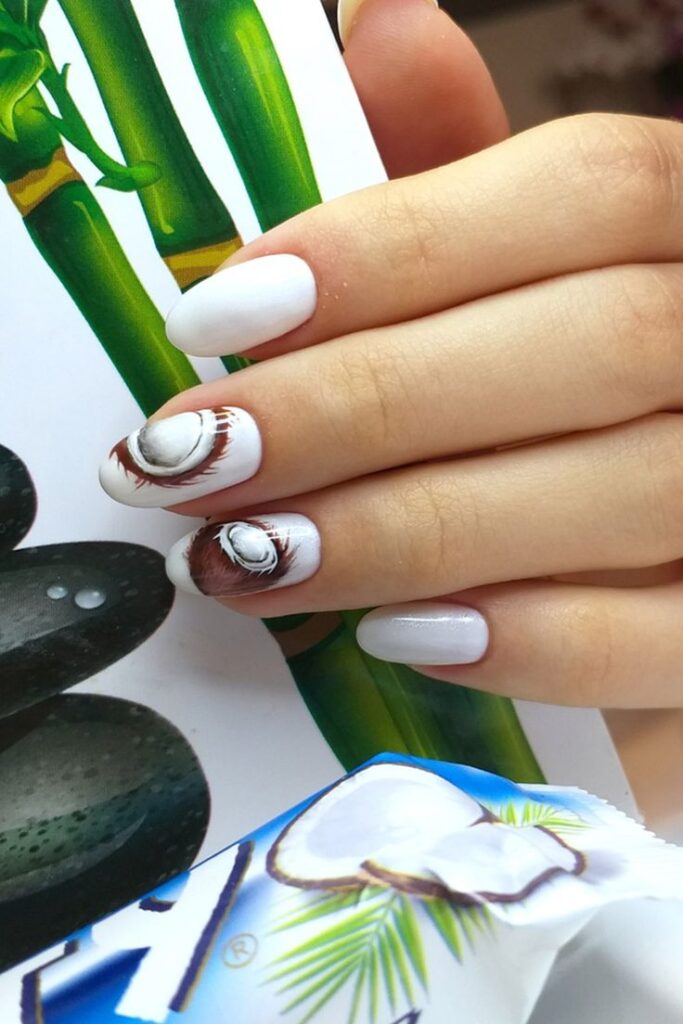 Coconut Nails