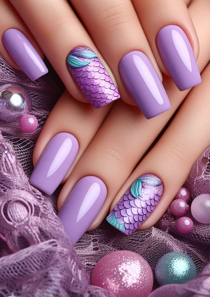 Lavender and Mint Mermaid Combo