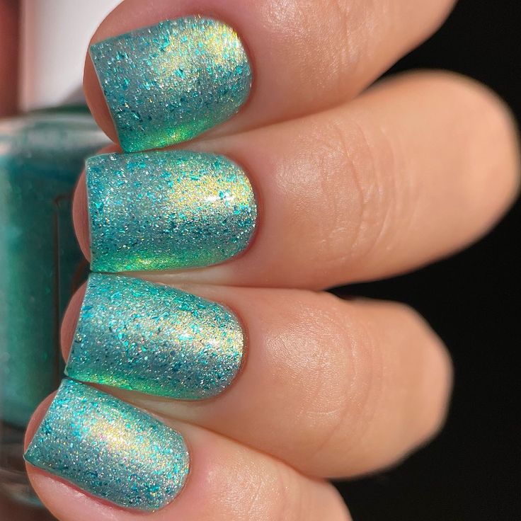 Seafoam Green Glitter