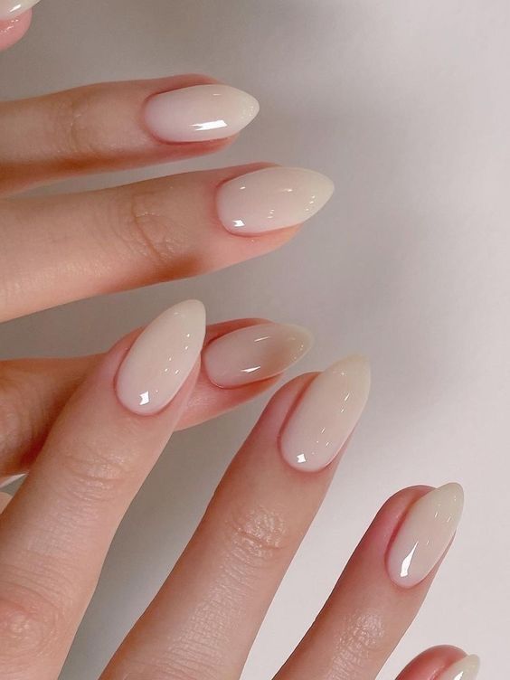 Glossy Buffed Nails