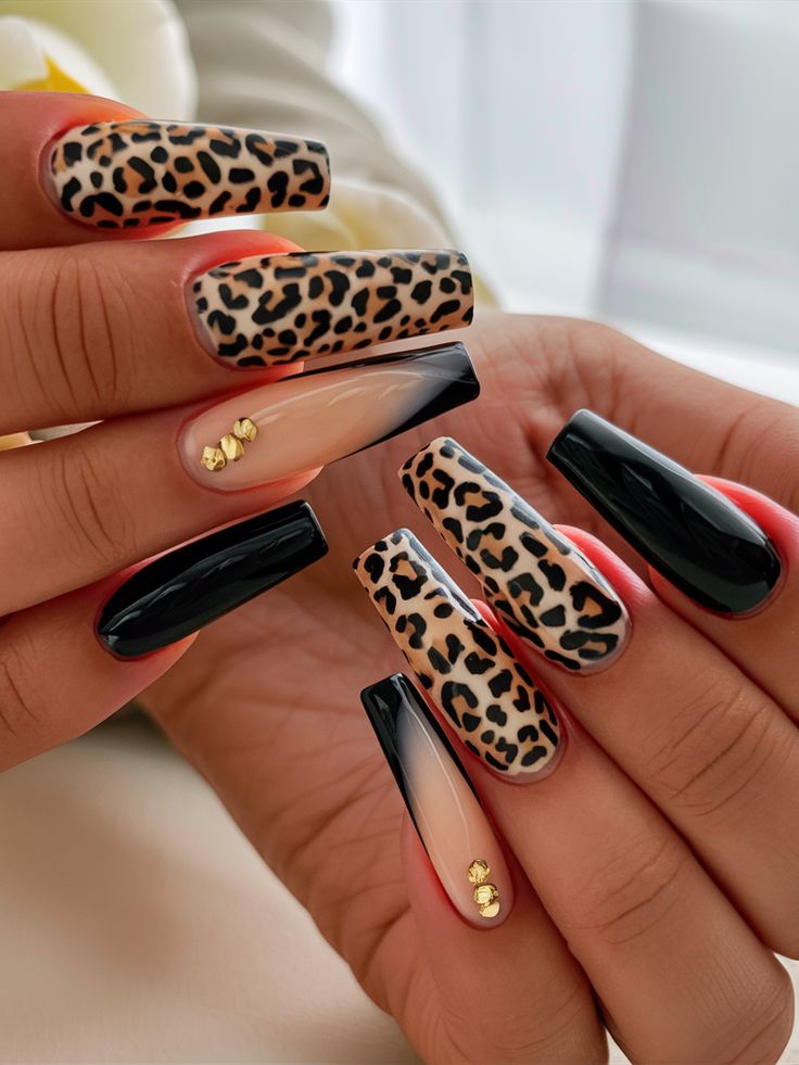 Leopard Print Nail Designs