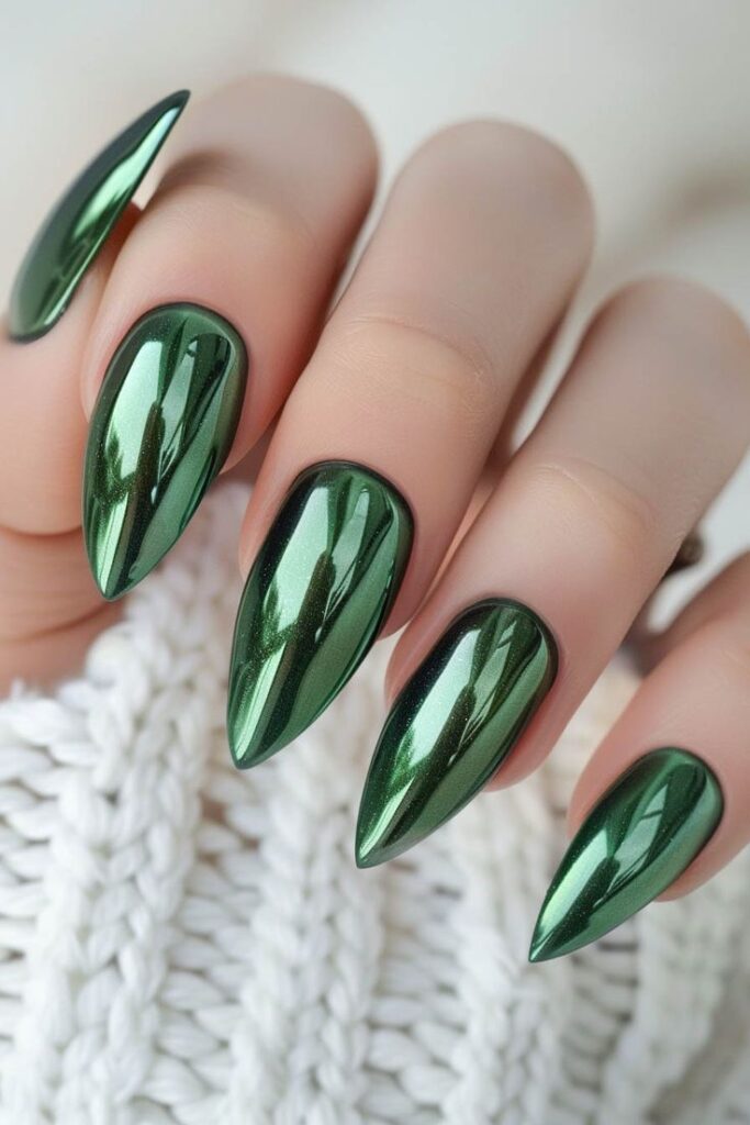 Metallic Green Chrome