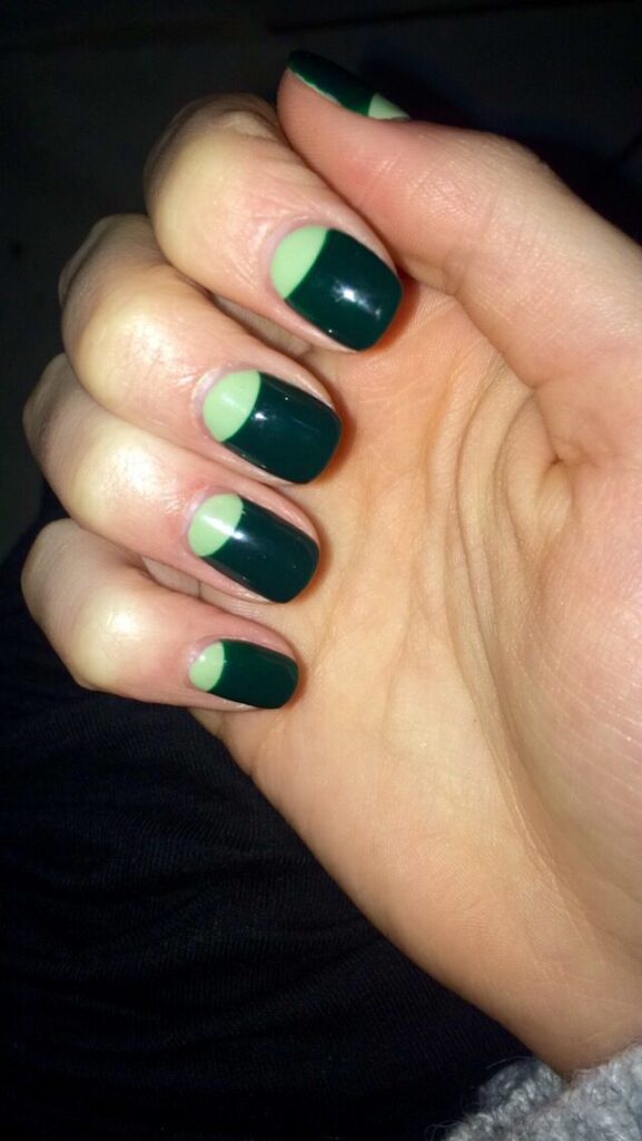 Kelly Green Half-Moon