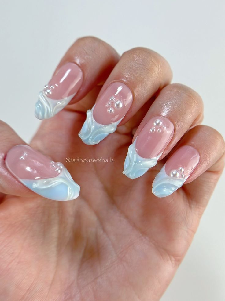 Mermaid French Tips