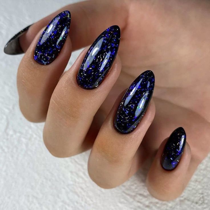 Deep Sea Dark Glitter