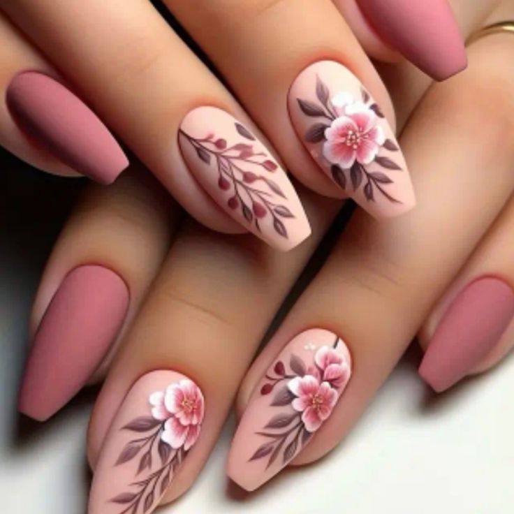 Floral Nail Art