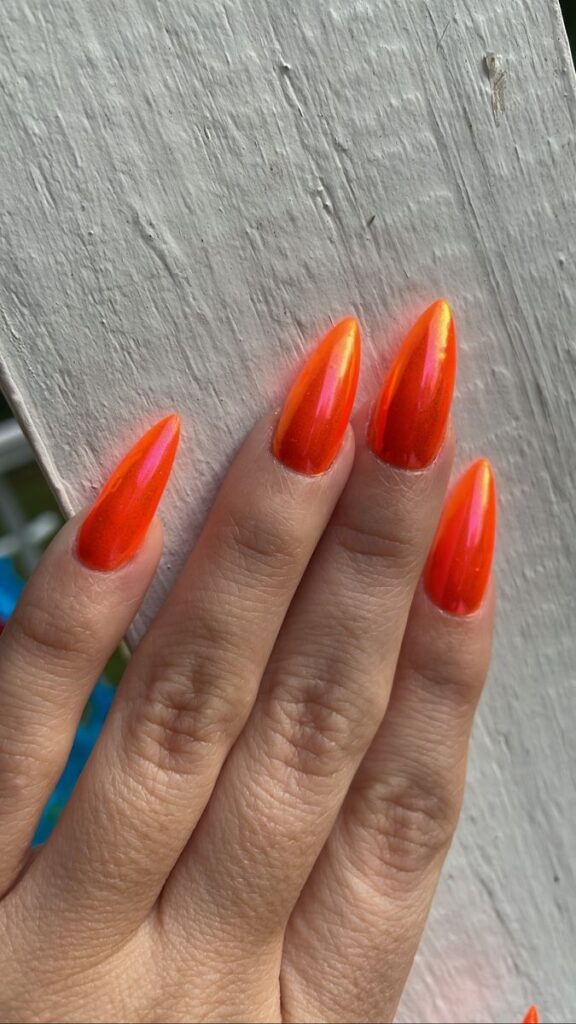 Bright Orange Gloss