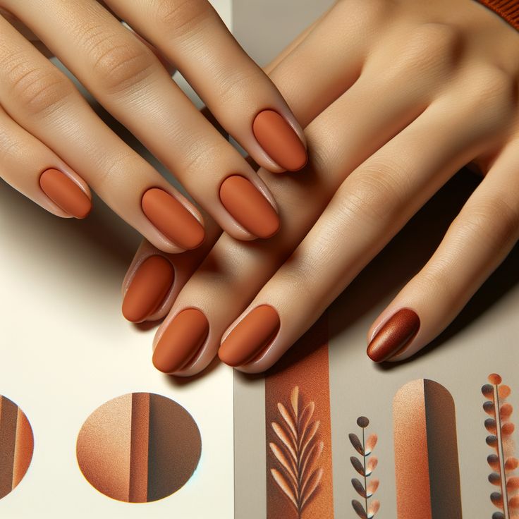 Matte Burnt Orange