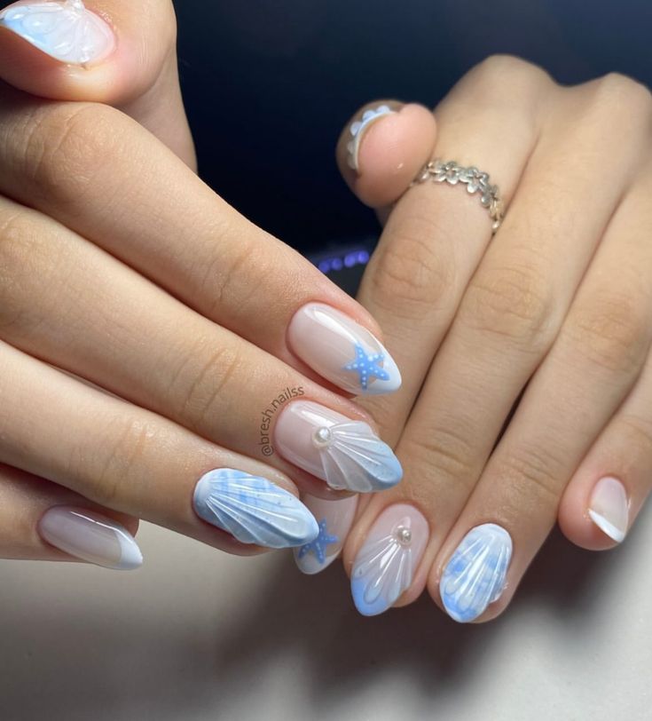 Shell Nails