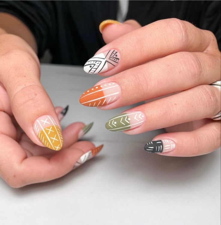 Boho Nail Art