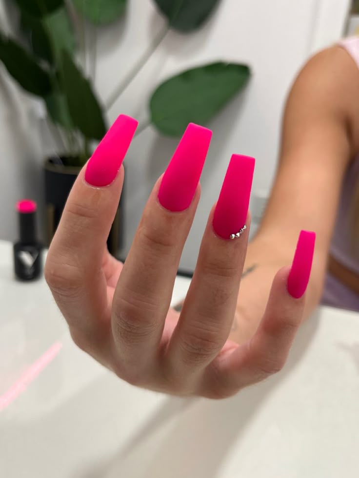 Matte Hot Pink